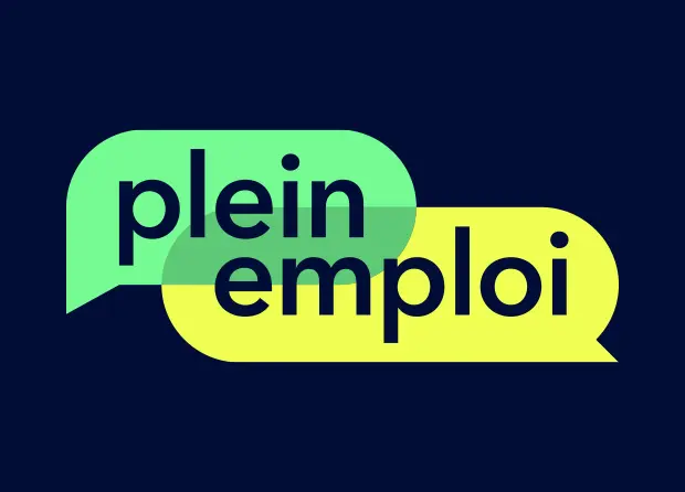 Plein Emploi logo by Alfa by Design