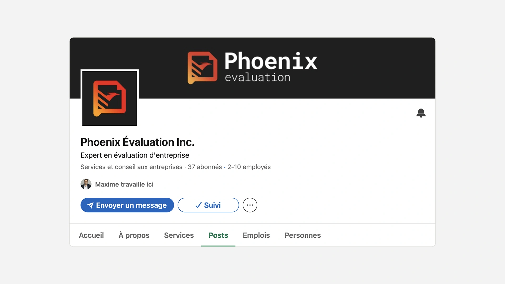 Phoenix Evaluation LinkedIn profile